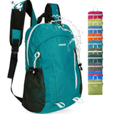 VPBAGE 15L Water - resistant Hiking Daypack, Small Backpack Travel Outdoor, Lightweight Day Pack with Tool Loops