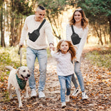 Vpoofree Mini Sling Bag for Men and Women, Small Anti Theft Crossbody Sling Backpack Fanny Pack Chest Bag for Travel Sport Running Hiking (Black Mini Sling Bag for Men and Women)