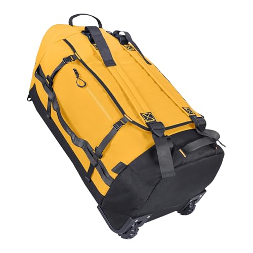 Vrtisa 85L 29“ Foldable Rolling Backpack with Wheels, Soft-side Travel Duffle Bag with Separate Shoe Compartment, Full Quilted Bottom, | Backpacks4Less