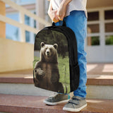 VTCTOASY Laptop Backpack for Men Women Lightweight Backpack Hi Bear Sit on The Lawn Daypack Rucksack with Compartment Laptop Bag