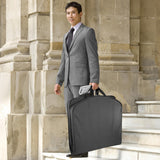 WallyBags® 40” Deluxe Carry - On Travel Garment Bag, Perfect for Suits and Shirts