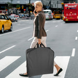 WallyBags® 60” Deluxe Travel Garment Bag Perfect for Dresses and Longer Clothes