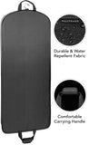 WallyBags® 60” Deluxe Travel Garment Bag Perfect for Dresses and Longer Clothes