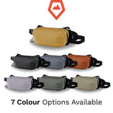 WANDRD All - New D1 Fanny Pack - Crossbody Carry Bag for Hiking, Traveling, Festivals, Sports, and More - Weather - Resistant for Phones, Wallets, Keys, and Camera (Dallol Yellow)