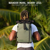 WANDRD PRVKE Lite: Weather - Resistant Travel & Camera Backpack with Laptop Sleeve, Quick Side Access, Clamshell Opening – Ideal Photography & Travel Bag