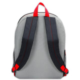 Warner Brothers Boys' Batman Vs. Superman Backpack Bundle, GREY/BLACK, 16" X 12" X 5"