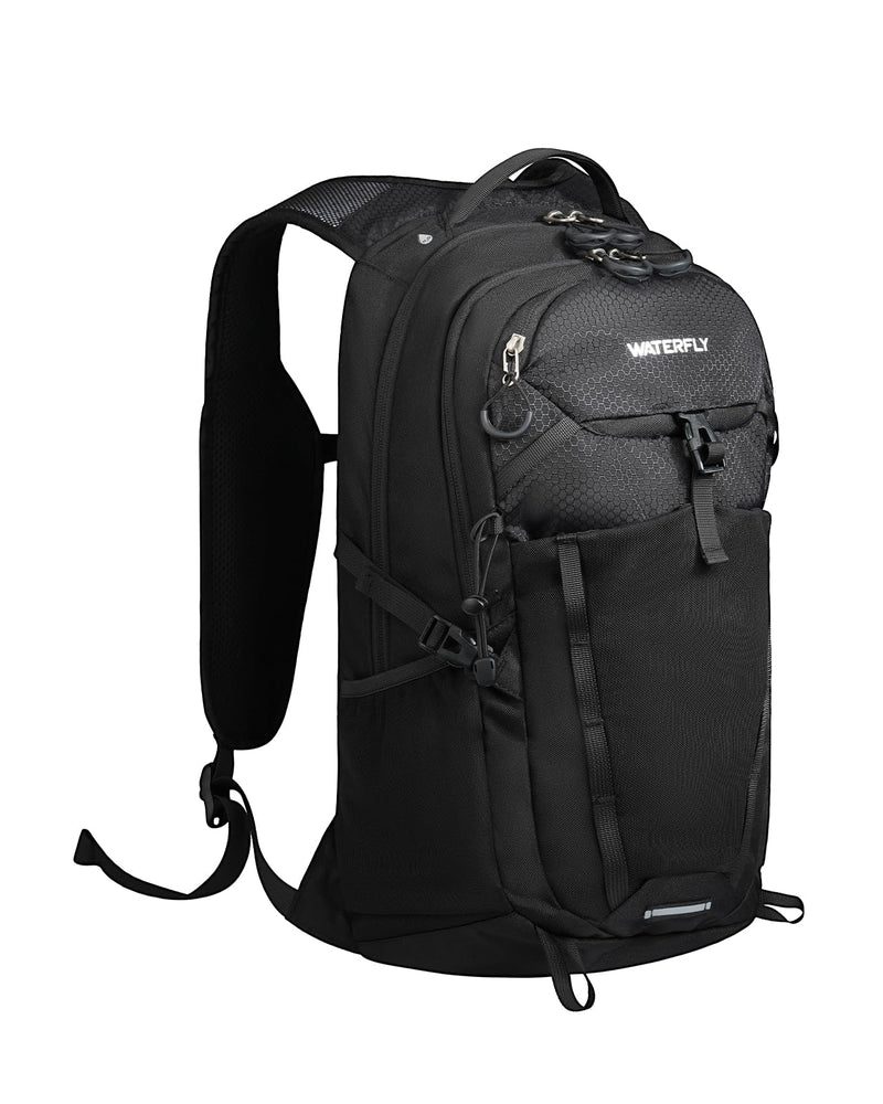 WATERFLY Small Lightweight Hiking Backpack: 20L Outdoor Daypack with Phone Pocket, Hydration Compatible, Breathable Backpanel, Multi - Compartment for Camping Trekking Travel Women Men