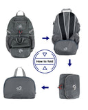WATERFLY Small Lightweight Packable Backpack: 20l Ultra Light Foldable Travel Hiking Camping Daypack Day Pack for Man Woman