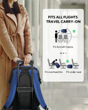 WATERFLY Travel Hiking Casual Backpack: 22L Lightweight Everyday Outdoor City Daypack College Bookbag for Women Men