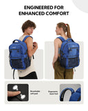 WATERFLY Travel Hiking Casual Backpack: 22L Lightweight Everyday Outdoor City Daypack College Bookbag for Women Men