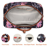 Weekender Bags for Women, 3PCS 21" Large Travel Duffle Carry on with Crossbody Bag & Toiletry Bag, Water - Resistant Shoe Compartment, Trolley Sleeve, for Business Weekend Overnight Trips