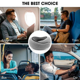 WEERSHUN Travel Pillows for Airplanes,2024 New Travel Pillow,Travel Neck Pillow Airplane Memory Foam Travel Pillow Neck Pillow for Traveling Suitable for Airplanes,Offices and Cars