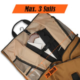 WELKINLAND 48H Garment Duffle Bags For Travel,10 - Pockets Carry On Garment Bag, 3 Suit Travel Bags, 62L 2 - In - 1 Garment Duffel Bag, Convertible Garment bag, Boardable Garment Bag