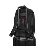 Wenger Carbon Rucksack, Notebook bis 17 Zoll, Organizer, Damen Herren, Büro Business Uni, Schwarz, Black, 15.6", laptop backpack
