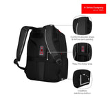 Wenger Casual, Black, 15.6"