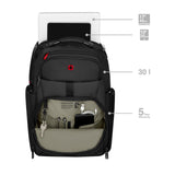 Wenger Casual, Black, 3/4 x 17 - inch