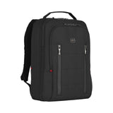 Wenger City Traveler Carry - On Laptop Backpack 40.64 cm 16 Inch with 12 Inch Tablet Pocket Black