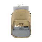 WENGER Crango 653180 Laptop Backpack, Notebook up to 16 Inches, Organiser, 27 L, Women, Men, Office, Business, Travel, Uni, Cream, cream, 16", Backpack