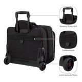 Wenger Patriot Rolling Case Blk Up To 17IN Laptop with notebook Case (WA - 7953 - 02F00)