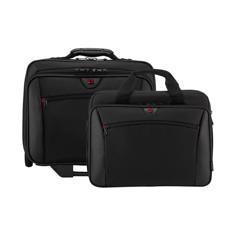 Wenger Patriot Rolling Case Blk Up To 17IN Laptop with notebook Case (WA - 7953 - 02F00)