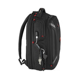 Wenger PlayerOne notebook case 43.9 cm (17.3") Backpack Black, Black, 38 x 49 x 10,2 cm, Playermode