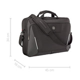 Wenger Unisex - Adults XE Brief 17 Black Laptop Bag, 16 cm x 34 cm x 45 cm, 25 liters, 0.8 kg