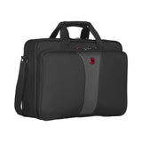 Wenger WA - 7652 - 14F00 Legacy 16" Double Gusset Laptop Case, Black/Gray
