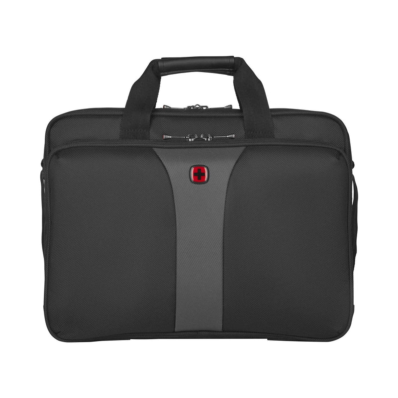 Wenger WA - 7652 - 14F00 Legacy 16" Double Gusset Laptop Case, Black/Gray