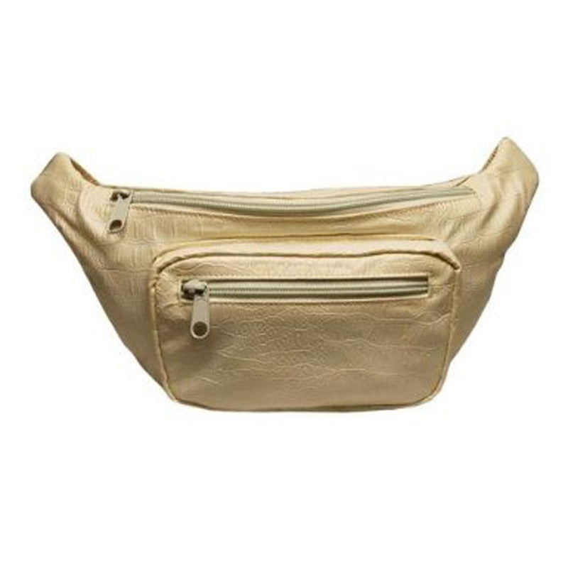 WHITE BUXTON ADJUSTABLE BIKE FANNIE PACK WAIST BELT BAG
