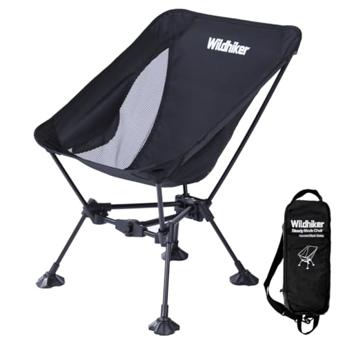 Wildhiker Ultralight Backpacking Chair – Compact Camping Chairs for Adults with Pouch, Weighs 2.8 lbs with Anti-Sinking Large Feet for | Backpacks4Less