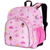 Wildkin 12-inch Kids Backpack – Padded, Adjustable, Ideal for Daycare & Travel - Ballerina
