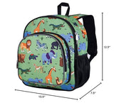 Wildkin 12 - inch Kids Backpack – Padded, Adjustable, Ideal for Daycare & Travel - Wild Animals