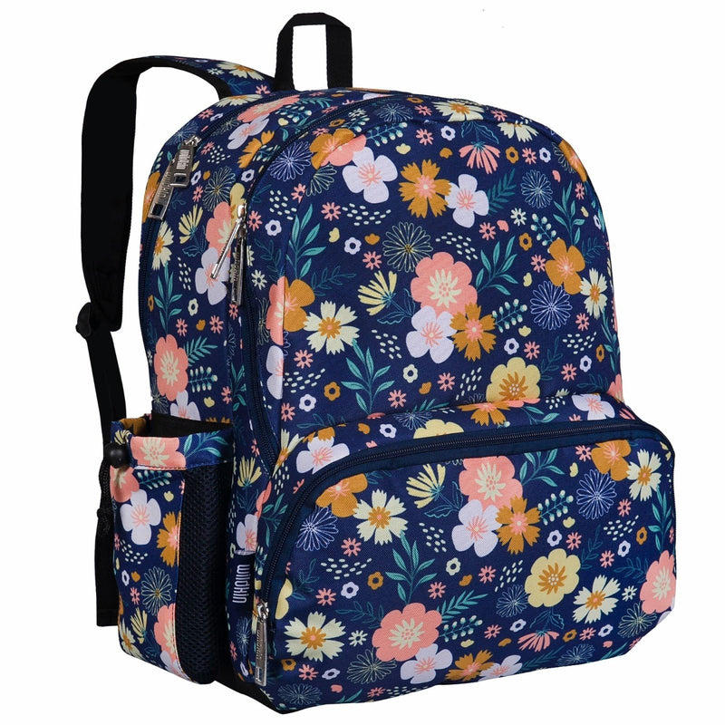 Wildkin 17 - inch Kids Backpack – Durable, Lightweight School Bag for Boys & Girls - Wildflower Bloom