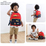 willikiva Car Dinosaur Kids Toddler Backpack for Boys and Girls Children Waterproof Preschool Bag(Green Bus)