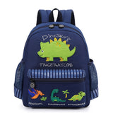 willikiva Cute Zoo Little 3d Backpack Kids Backpack for Boys and Girls Toddler Backpack Waterproof Preschool(Deep Blue Dinosaur)