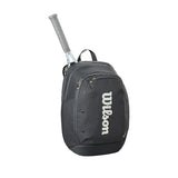 WILSON 2025 Tour Tennis Backpack - Black/White, Holds up to 2 Rackets