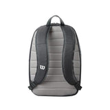 WILSON 2025 Tour Tennis Backpack - Black/White, Holds up to 2 Rackets