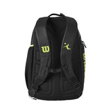 WILSON AVP Grass Volleyball Backpack - Black/Coral/Blue