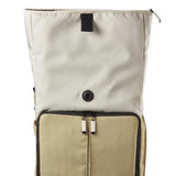 WILSON Lifestyle Foldover Tennis Backpack - Khaki, Holds up to 2 Rackets