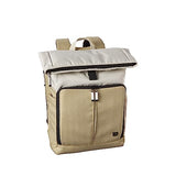WILSON Lifestyle Foldover Tennis Backpack - Khaki, Holds up to 2 Rackets