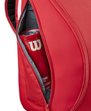 WILSON Super Tour Red Padel Backpack- Red