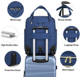 Winilla Carry - on Underseat 16 - inch Luggage with Wheels, Softside Rolling Carry - on, Lightweight Travel Suitcase for Men Women, Personal Item Rolling Travel Bag