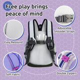 WisePoint 4L Mini Backpack, 8 Inches Lightweight Hiking Backpack for Women, Small Travel Rucksack for Outdoor Sport, Walking (Grey Purple)