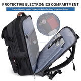 WITZMAN Canvas Travel Backpack for Men Large Laptop Backpack Fits 16 Inch