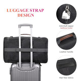 WITZMAN Canvas Travel Backpack Large Laptop Bags Convertible Shoulder Toiletry Bag Hanging Dopp Kit Organizer Water-resistant