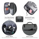 WITZMAN Carry on Travel Backpack for Men Airline Approved Convertible Nylon Duffle Backpack and Toiletry Bag Large Hanging Multi-organization Bathroom Bag