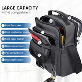 WITZMAN Carry on Travel Backpack for Men Airline Approved Convertible Nylon Duffle Backpack Luggage Bag and Crossbody Bags Lightweight Casual Messenger Bag