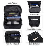 WITZMAN Carry On Travel Backpack for Men Duffle Bags Fit for Laptop Airline Approved Backpack and Nylon Sling Bag Travel Crossbody Bag Waterproof Casual Hiking Daypack