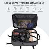WITZMAN Carry On Travel Backpack for Men Large Convertible 45L Duffle Bag fit 17 Inch Laptop Airline Approved and Sling Bag Travel Sling Backpack Lightweight Casual Daypack