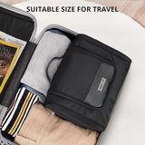 WITZMAN Carry On Travel Backpack for Men Large Convertible 45L Nylon Backpack 3 in 1 Bag and Toiletry Bag Large Hanging Multi-organization Bathroom Bag